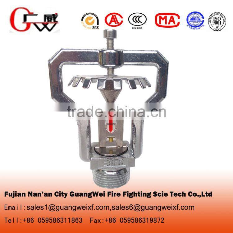 3/4" standard response 68 degree glass bulb fire fighting sprinklers types