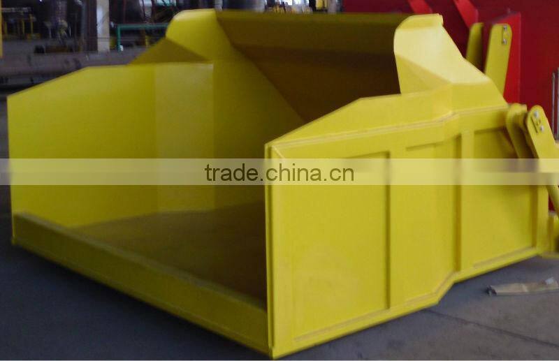 Mobile Industrial Trash Compactor with 6x4 Hook lift refuse truck