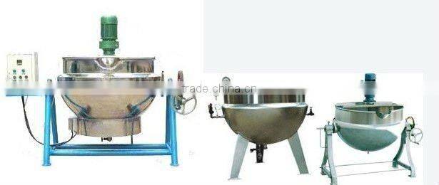 Vertical Jacketed Cooking Pot
