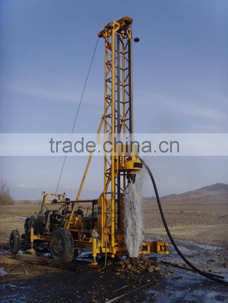 Newly design trailer mounted water well drilling machine for Africa