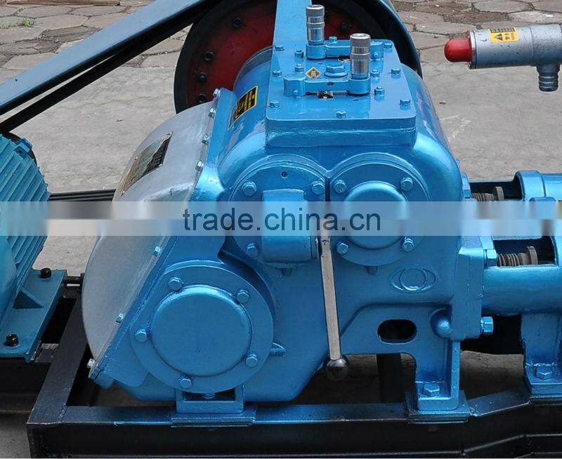 BW250 250L Output 6MPa Horizontal Triplex Reciprocating Piston Slurry Mortar Grouting Pump