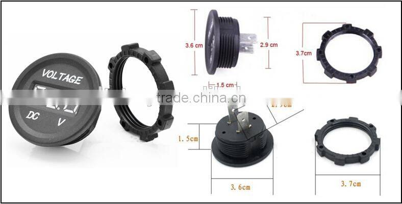 DC Voltmeter Spannung Meter Sockel