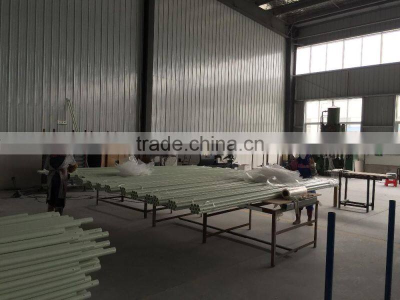 Best material Easy install cheap lightweight fiberglass bamboo poles import