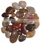 Natural Multicolor pebble stone