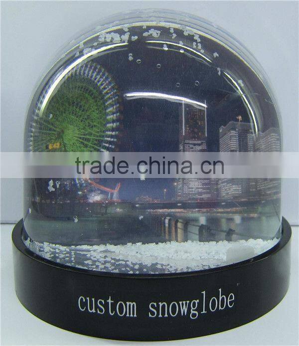 Snow globe acrylic material photo snow globes