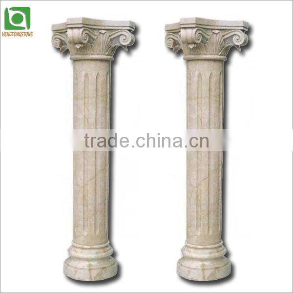 Hand Carved Decorative Marble Column
