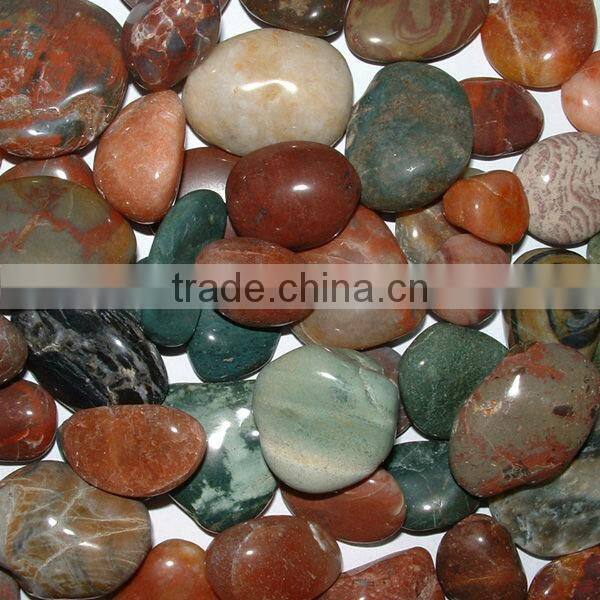 Multi color pebbles rock