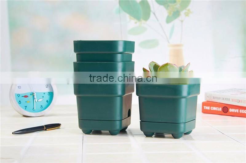 Resin Four Foot Flower Pot