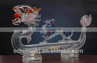 annimal shaped decorative crystal bottle for liquor
