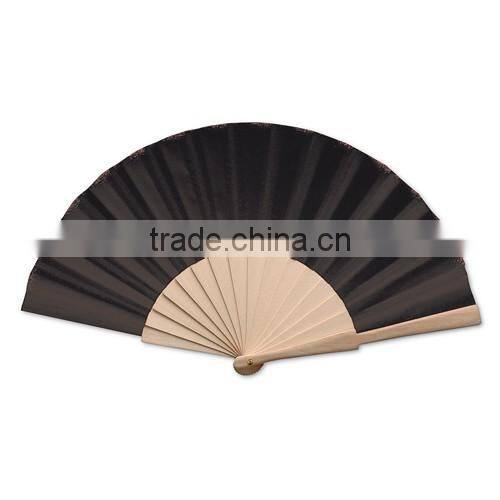 plastic wooden cheap promotional foldable hand fan