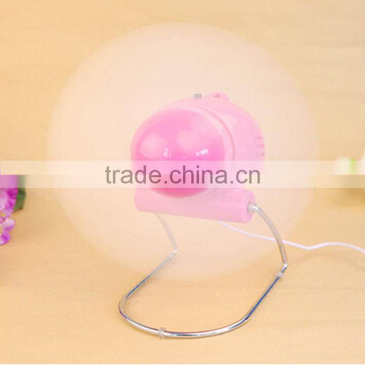J544 bullet shape colorful cute mini usb desk fan