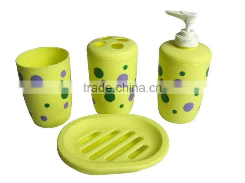 Plastic Bathroom Accessories set, Soap Dispenser set