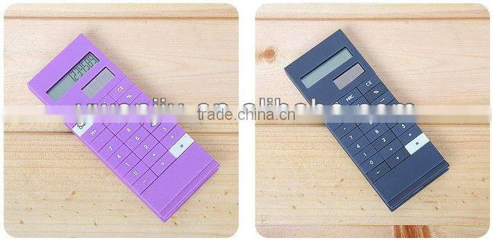 supply fashion creative bookend portable ultra-thin calculator