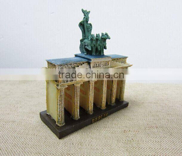 Resin Brandenburg Gate in Berlin germany gift souvenir