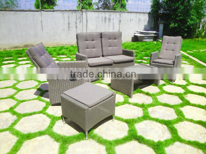 Rattan Adjustable Outdoor Sofa