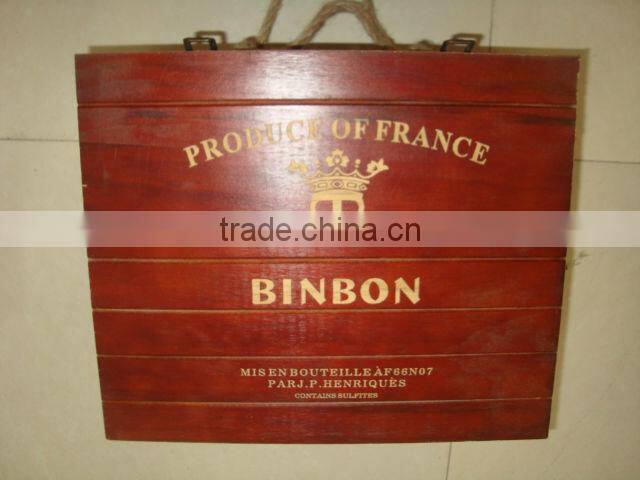 wooden wine boxes with handmake