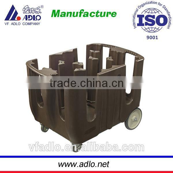 Rotomolded factory LLDPE Restaurant hotel service trolley designs