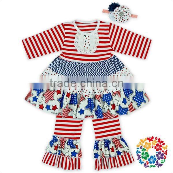 Baby Shabby flower barefoot sandals & floral headband set