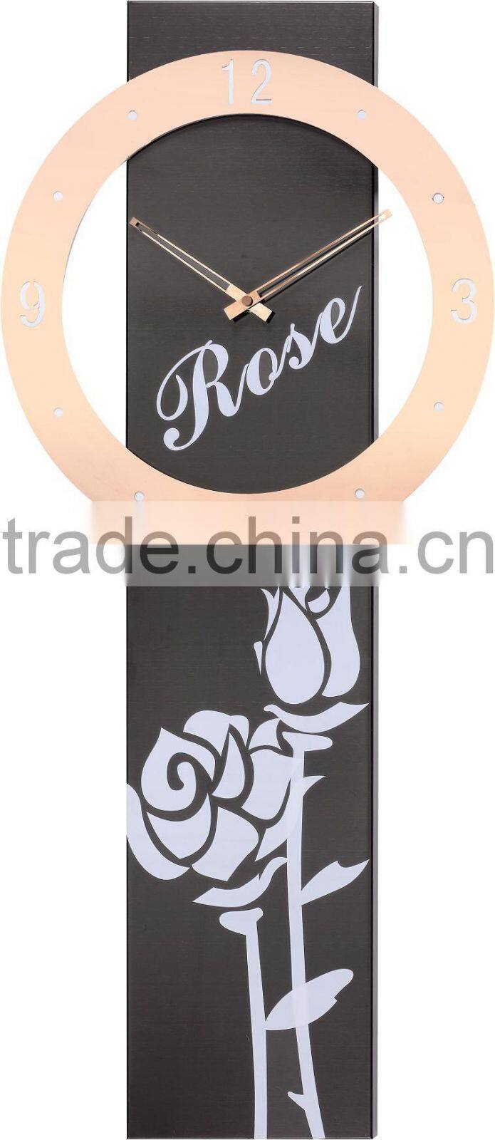 Morden Decorative Clock Metal Gift Promotion Clock