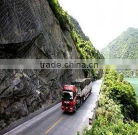 Metal steel wire rope mesh for anti-hill slope protection mesh