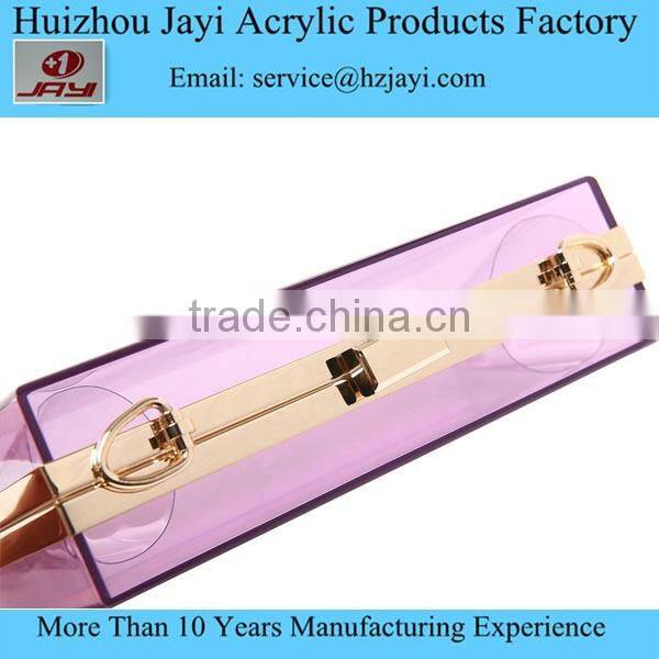 Luxury Rectangle Transparent Women Ladies Wedding Party Clear crystal designer Evening Clutches