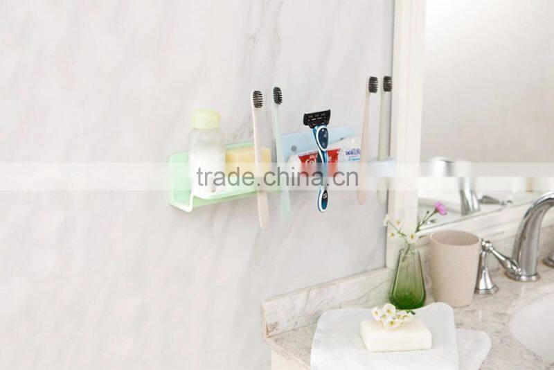 Sucker toothbrush rack