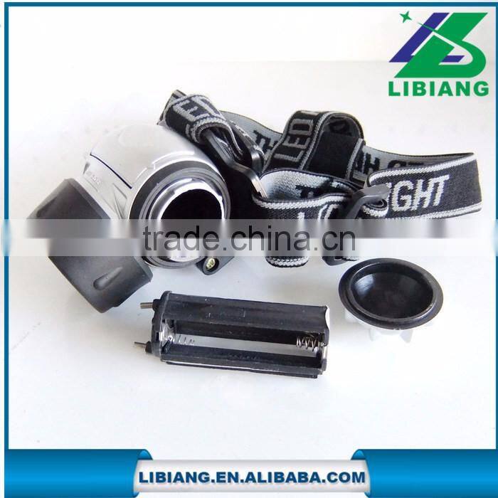 High power led headlamp using dry battery