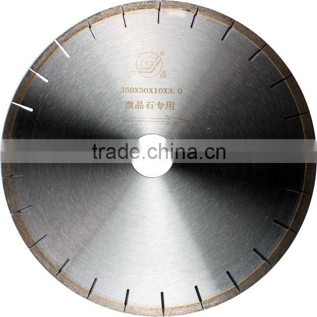 diamond blade for microcrystalline stone/14" 350mm diamond saw blade for stone/stone diamond tool manufacturer