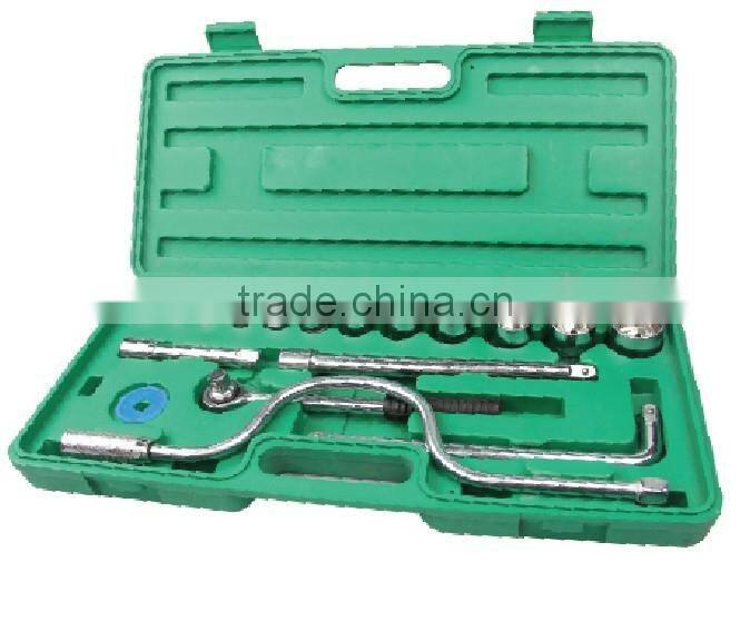 18 pcs 1/2" drive Sockets Set / Auto&bicycle repair tools set