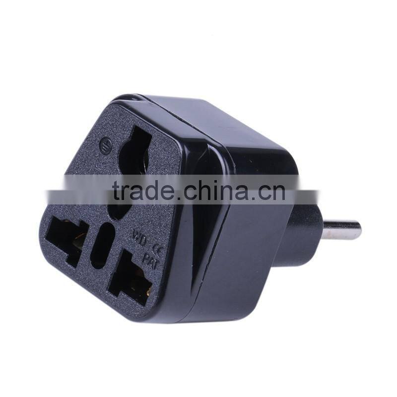 Universal AU UK EU AC to Euro plug adapter (WD-9C)