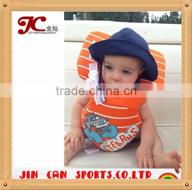 baby yellow foam life jacket