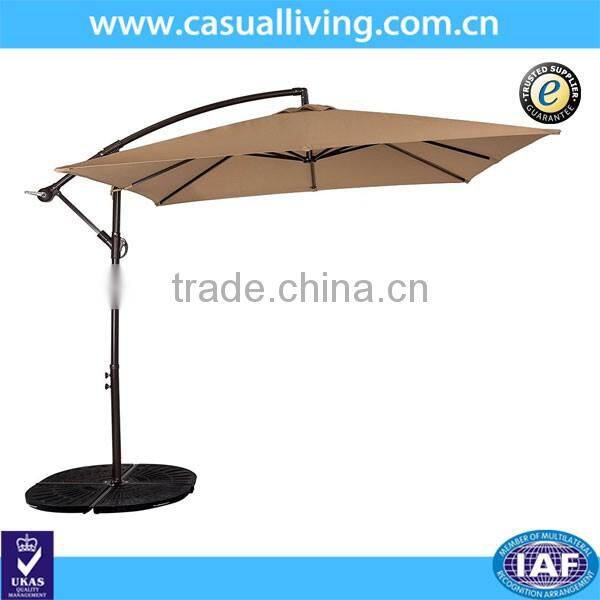 10x10ft Offset Large Shade Umbrellas Polyester Fabric