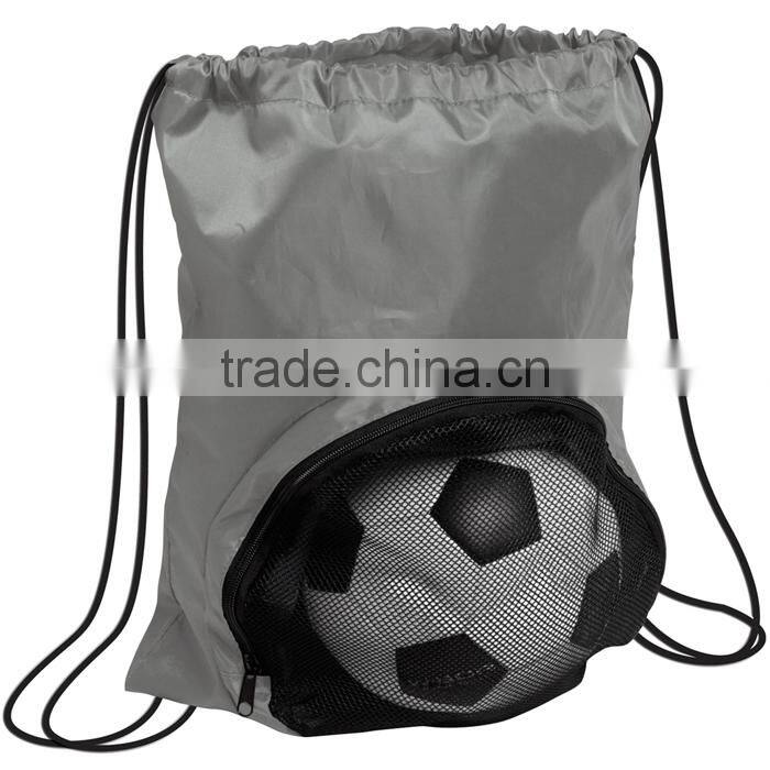 UEFA Euro 2016 Soccer Top Quality Promotional Nylon Drawstring Bag/ Nylon Drawstring Backpack
