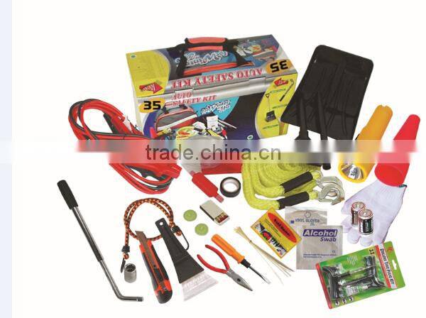 Roadside car emergency kit/safety warning triangle kit