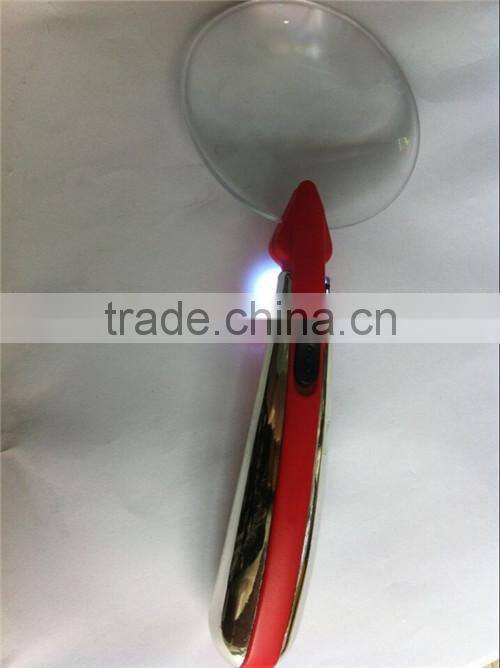 2014 new style handheld loupe with LED light