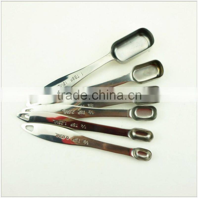 42140 6pcs Stainless Steel Nesting Measuring Cups and Spoons Set