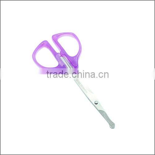 Nose Hair Scissors Factory price HB-4102 round sharp safety scissors