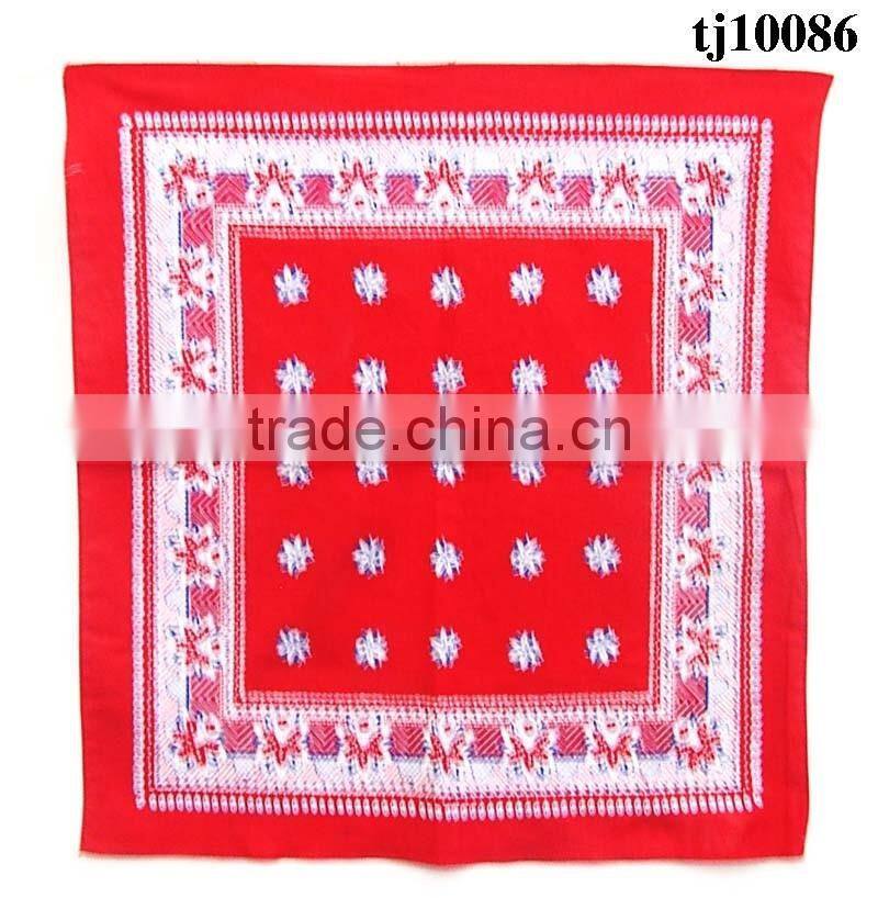 Simple and elegant flower kerchief in custom size