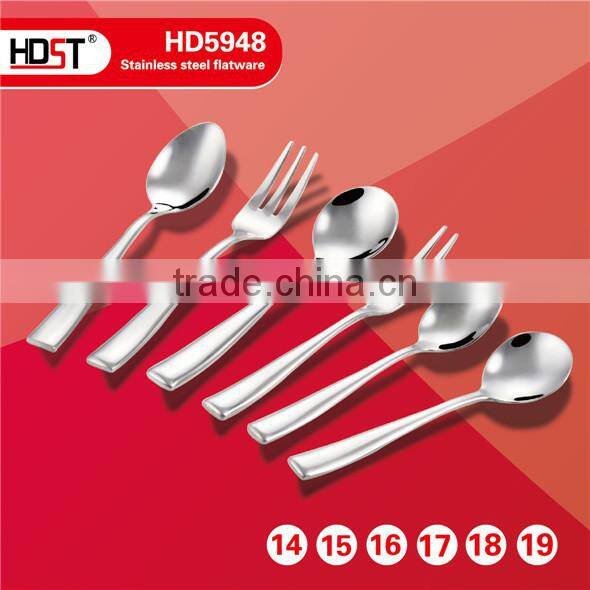 Good Quality flatware fork knife and spoon for supermarket and restaurant sale