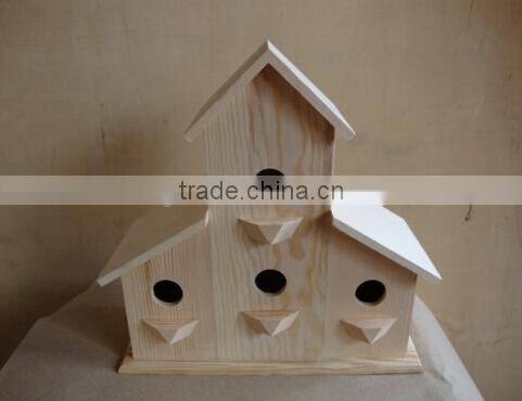 Lovely house wooden coin box and kids gift