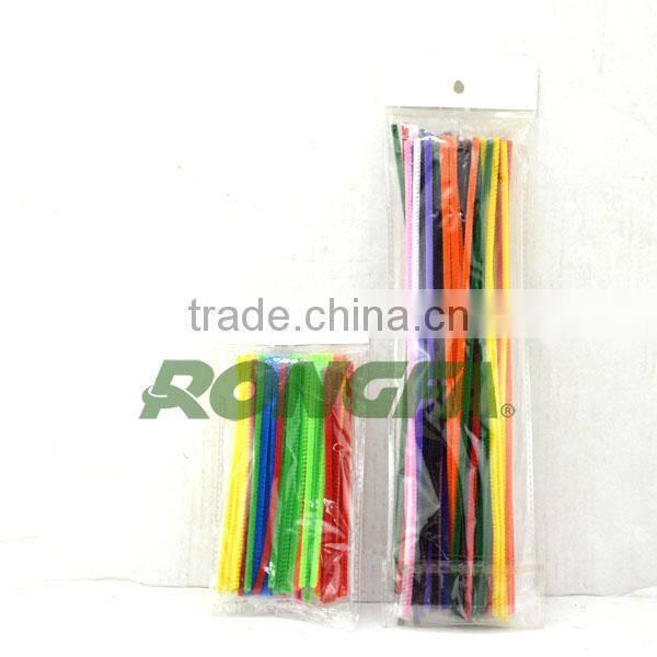 12 '' children educational plush toys soft pipe cleaners for DIY craft