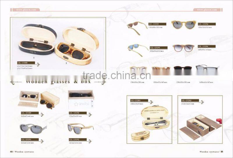High Grade Bamboo Material Design Glasses Frame Wooden Sunglasses