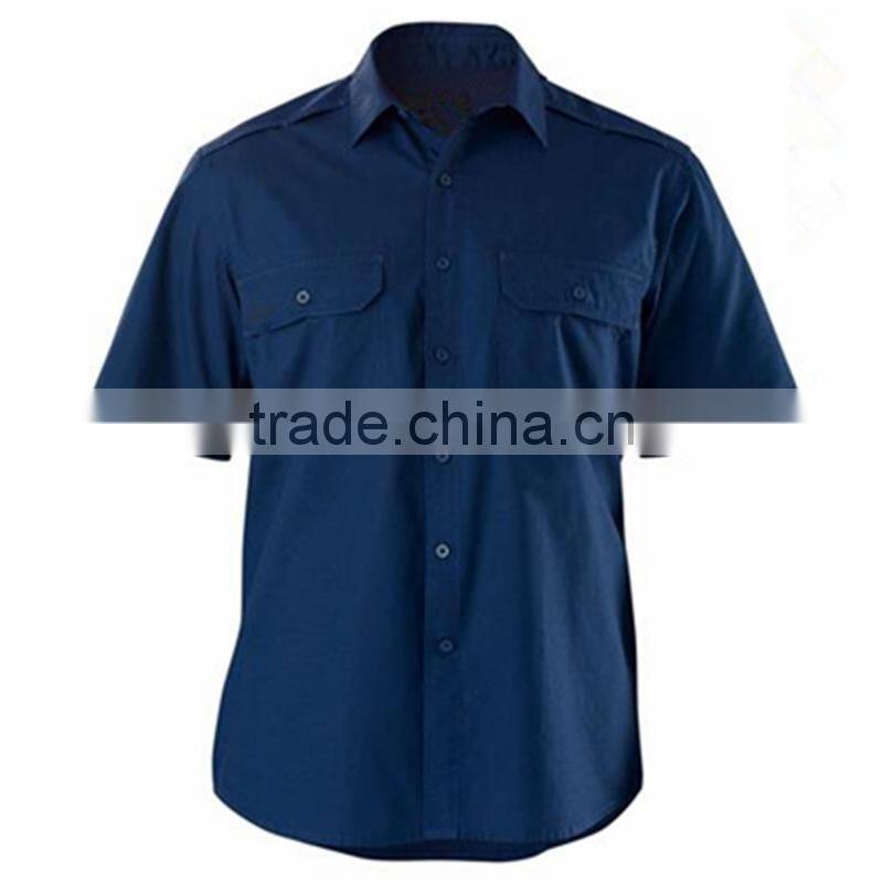 custom men work shirts wholesale mens cotton short sleeve shirts for men workwear
