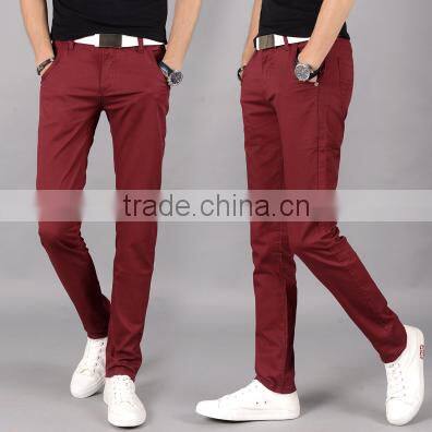 2016 Summer Men Long Thin Fashion Casual Pants