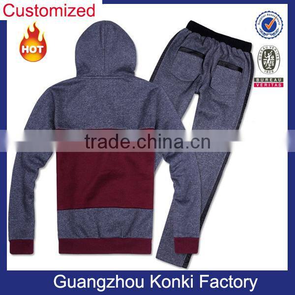 Joga and running sport wear wholesale custom cotton jersey suits unisex