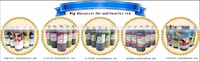 SEF dye sublimation ink for DX7 printhead from korea