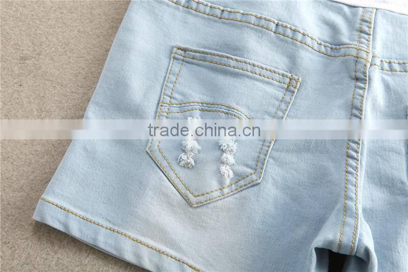GZY direct sell price mogi lady jean shorts high quality wholesale china 2017 fashion and slim summer style