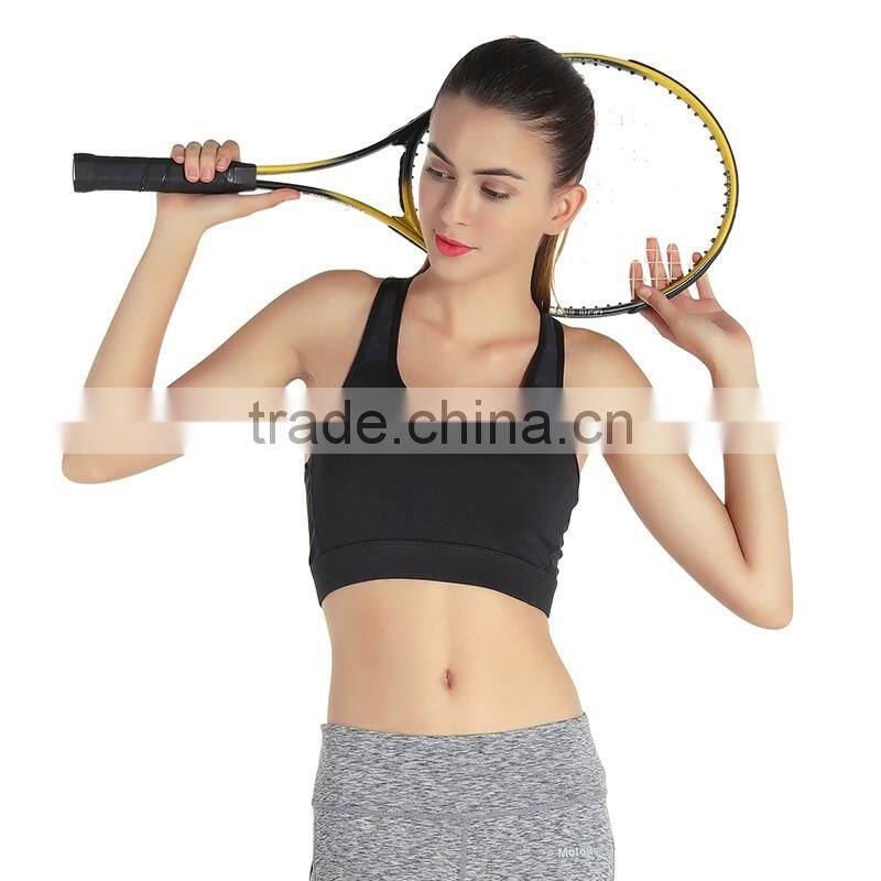 2017 Gym Blank Sportswear Custom Dri Fit Sport Clothes Sexy Women Hole Sale Bra