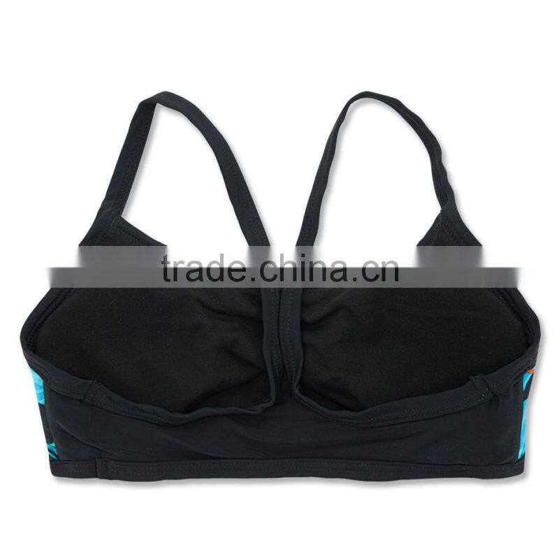 2017 Beach Wear Colorful Kid Swimwear For Sexy Bra