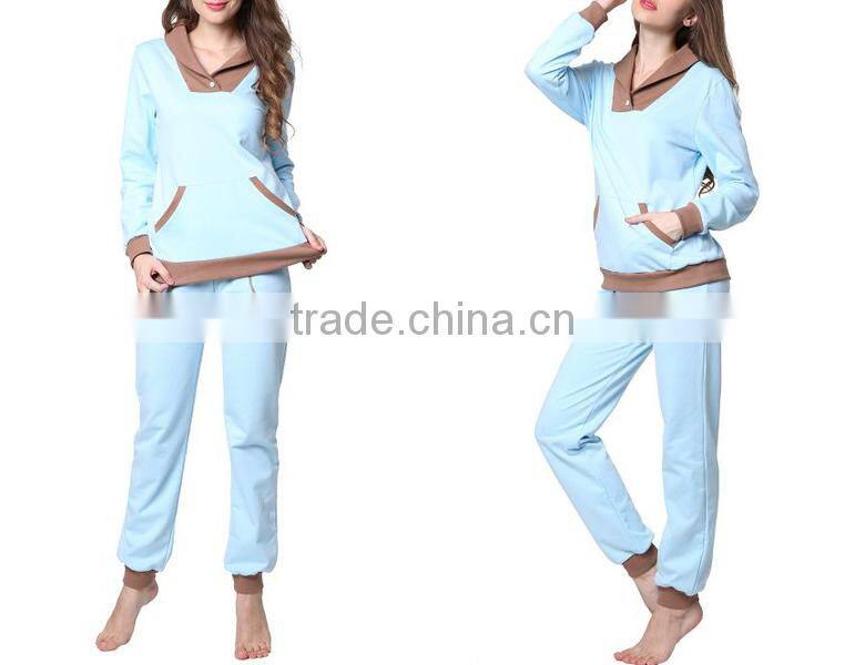 Velour night women sleep wear